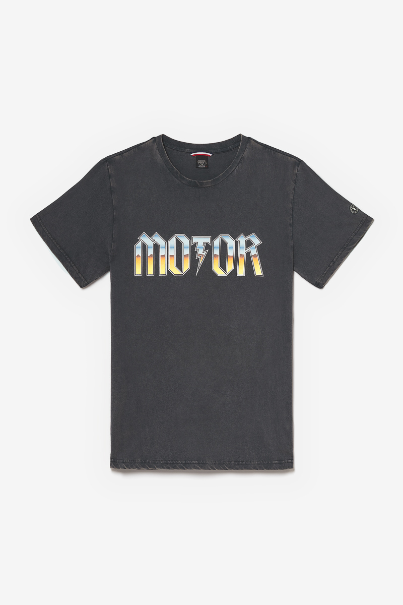 T-Shirt Gabrent in verwaschenem Grau mit Druck