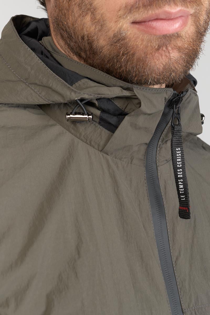 Windjacke Kovar in Khaki Braun