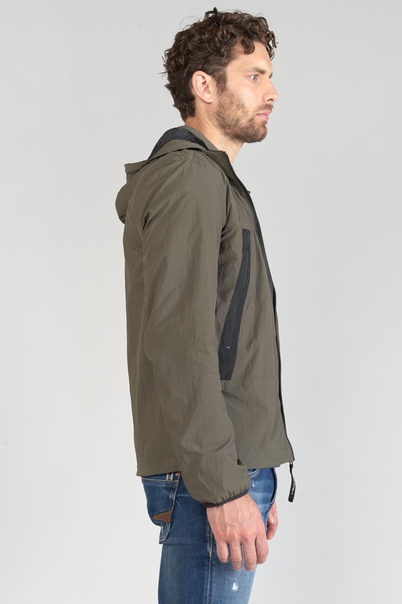 Windjacke Kovar in Khaki Braun