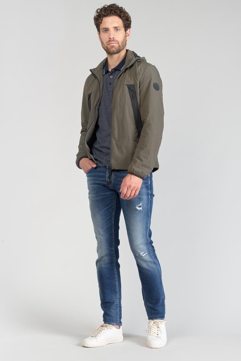 Windjacke Kovar in Khaki Braun