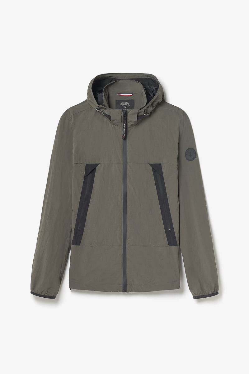 Windjacke Kovar in Khaki Braun