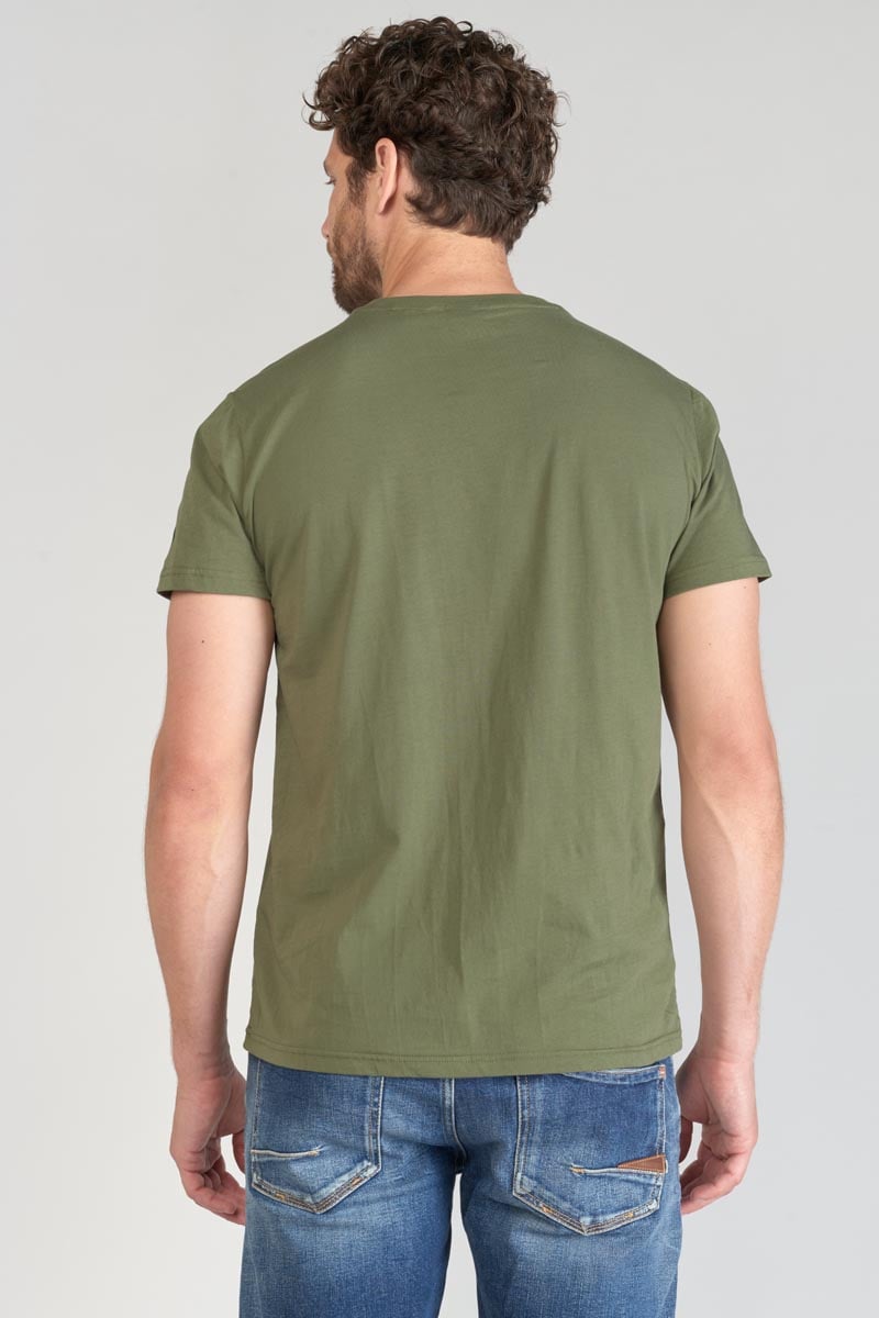 T-Shirt Machida khaki bedruckt