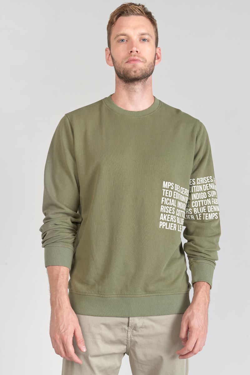 Sweatshirt Riol in khaki