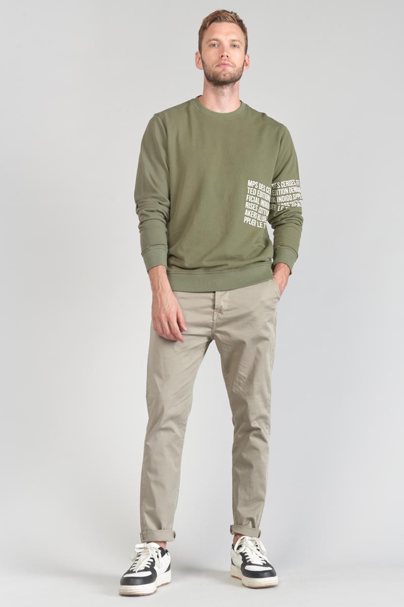 Sweatshirt Riol in khaki