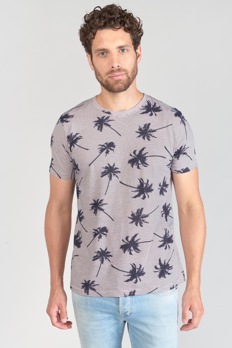 T-Shirt Robles mit Palmenmotiv