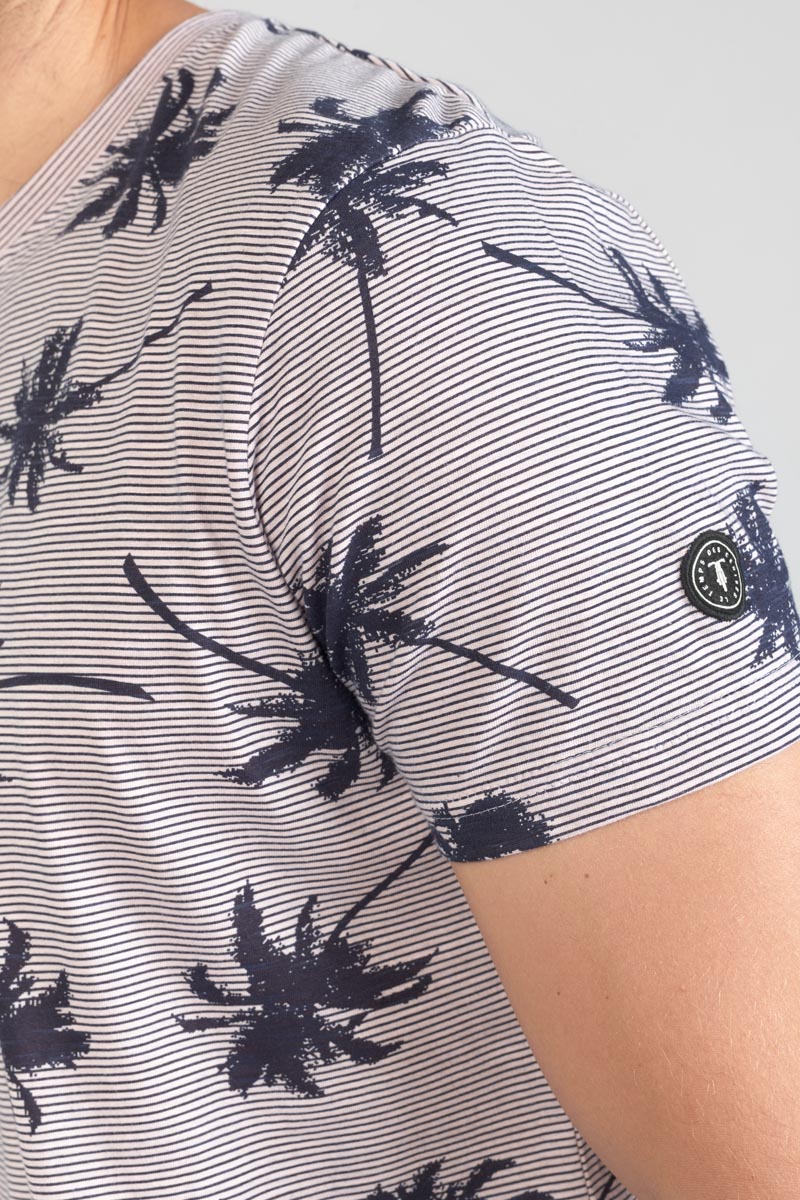 T-Shirt Robles mit Palmenmotiv
