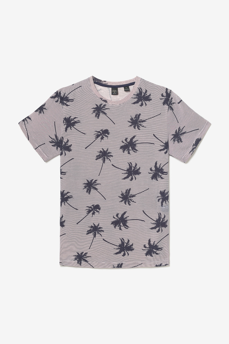 T-Shirt Robles mit Palmenmotiv