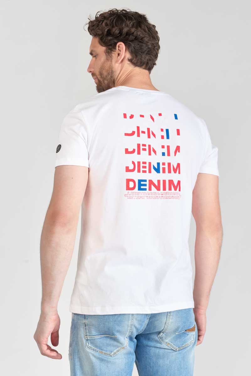 T-Shirt Saros in weiß