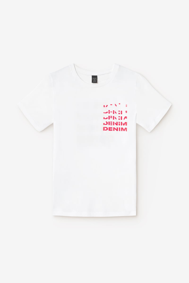 T-Shirt Saros in weiß