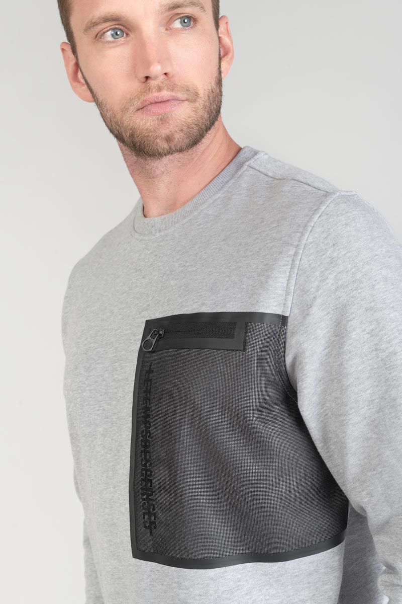 Sweatshirt Stipa in grau meliert