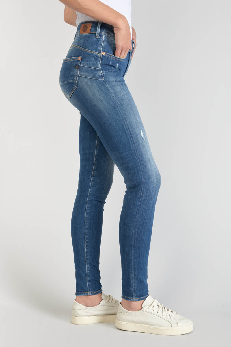 Jeans pulp slim Dina high waist destroy blau Nr.2