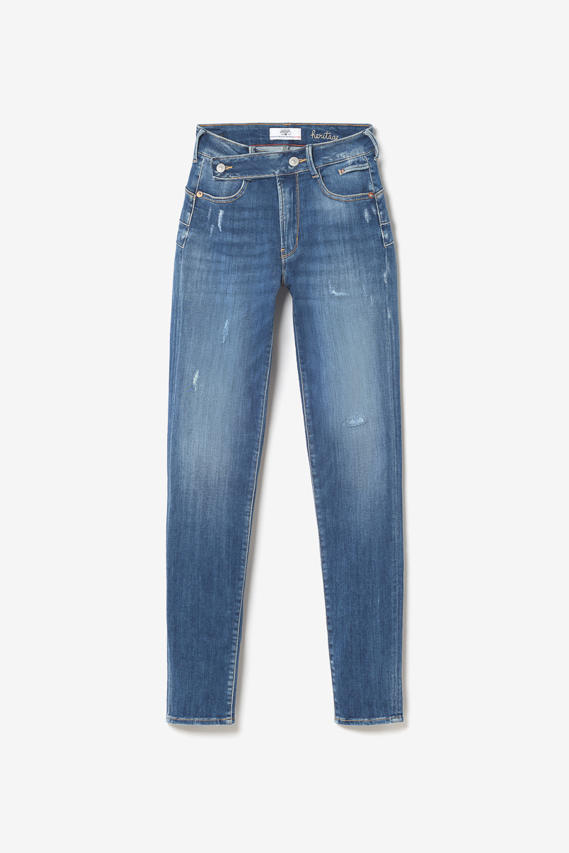 Jeans pulp slim Dina high waist destroy blau Nr.2