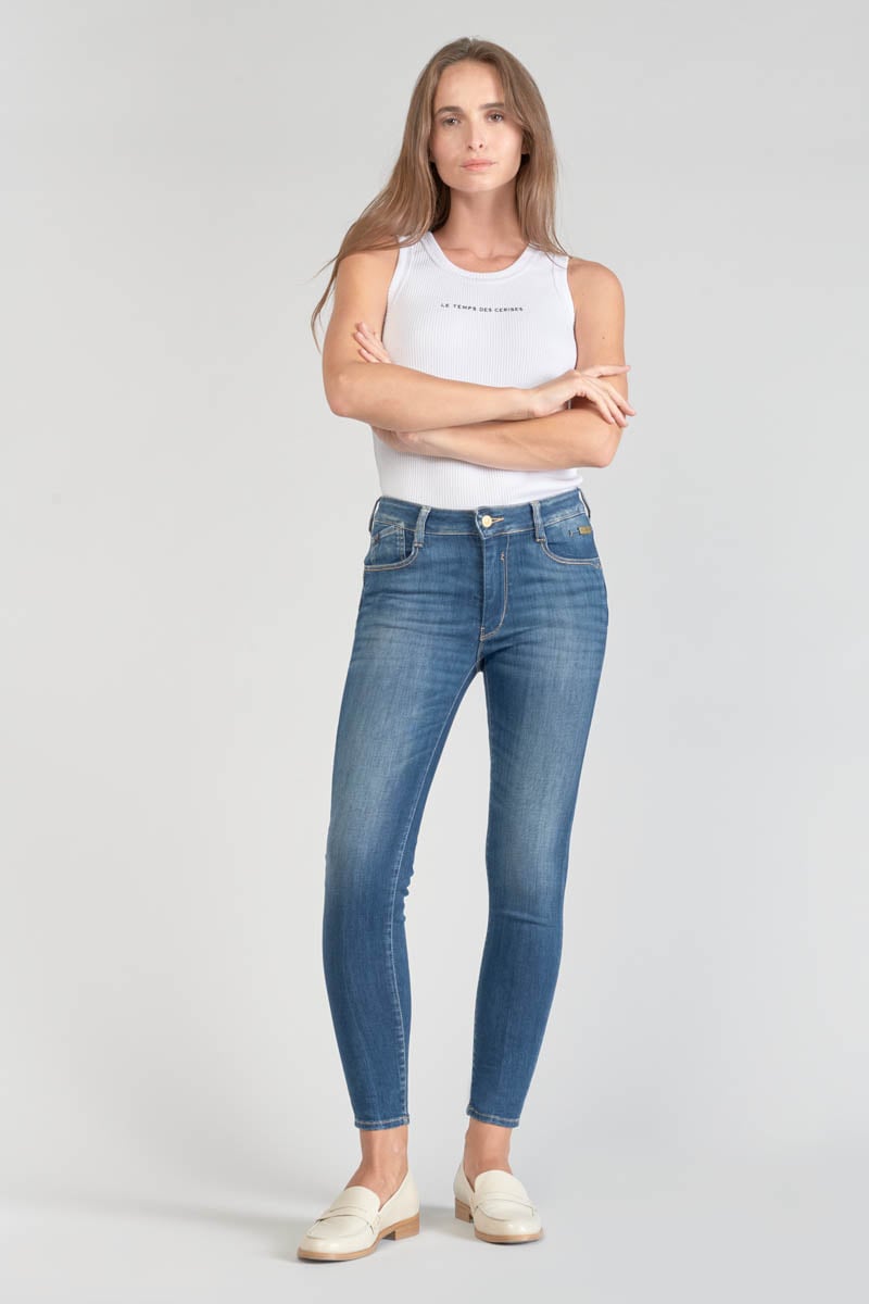 Jeans pulp slim Kirr high waist 7/8 blau Nr.3