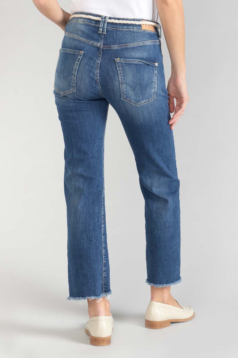 Jeans Pricilia high waist 7/8 destroy blau Nr.2