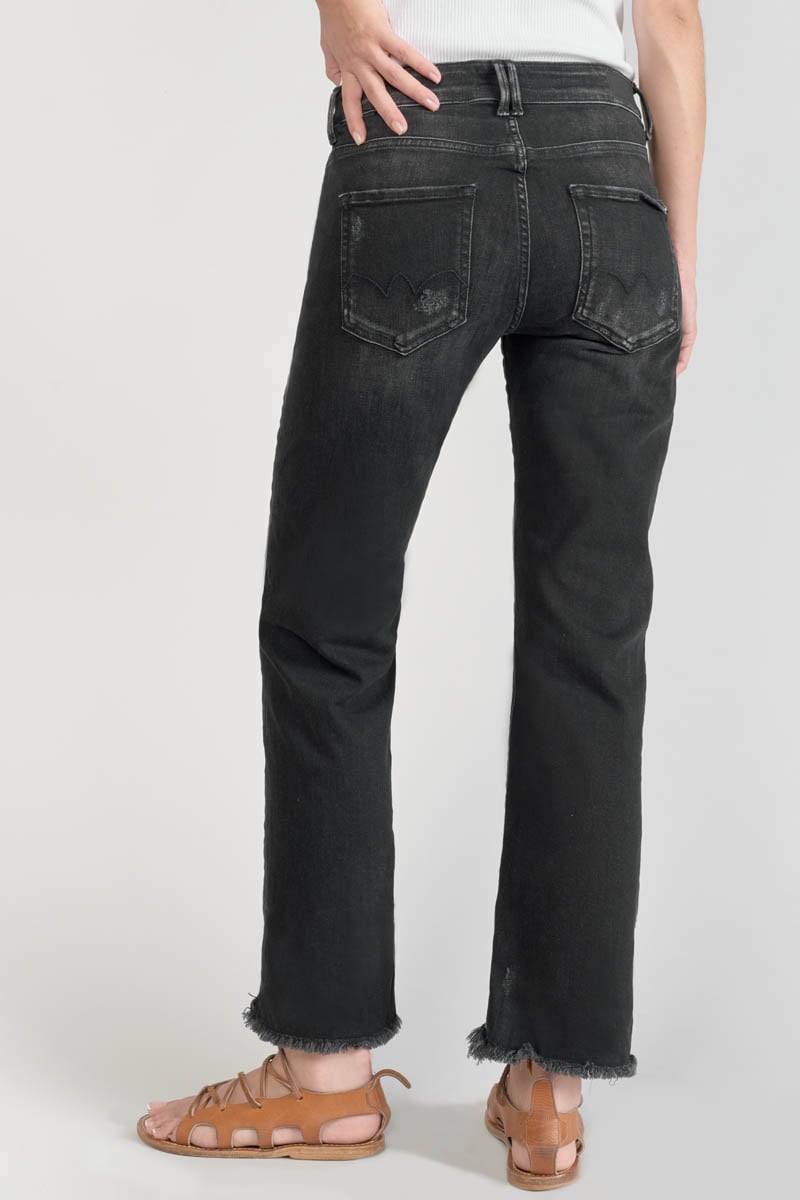 Jeans Pricilia high waist 7/8 destroy schwarz Nr.1
