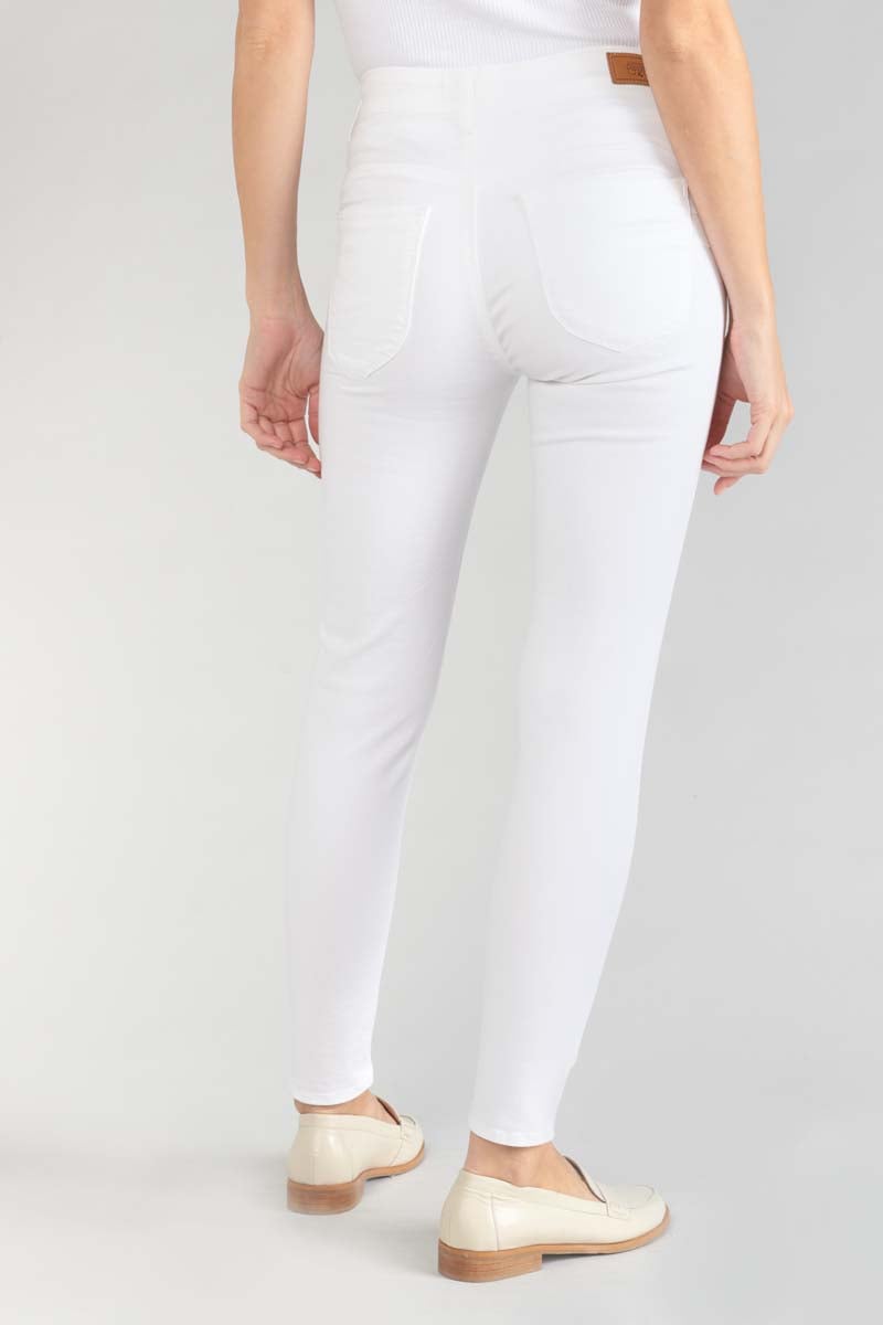 Jeans pulp slim high waist 7/8 weiß 