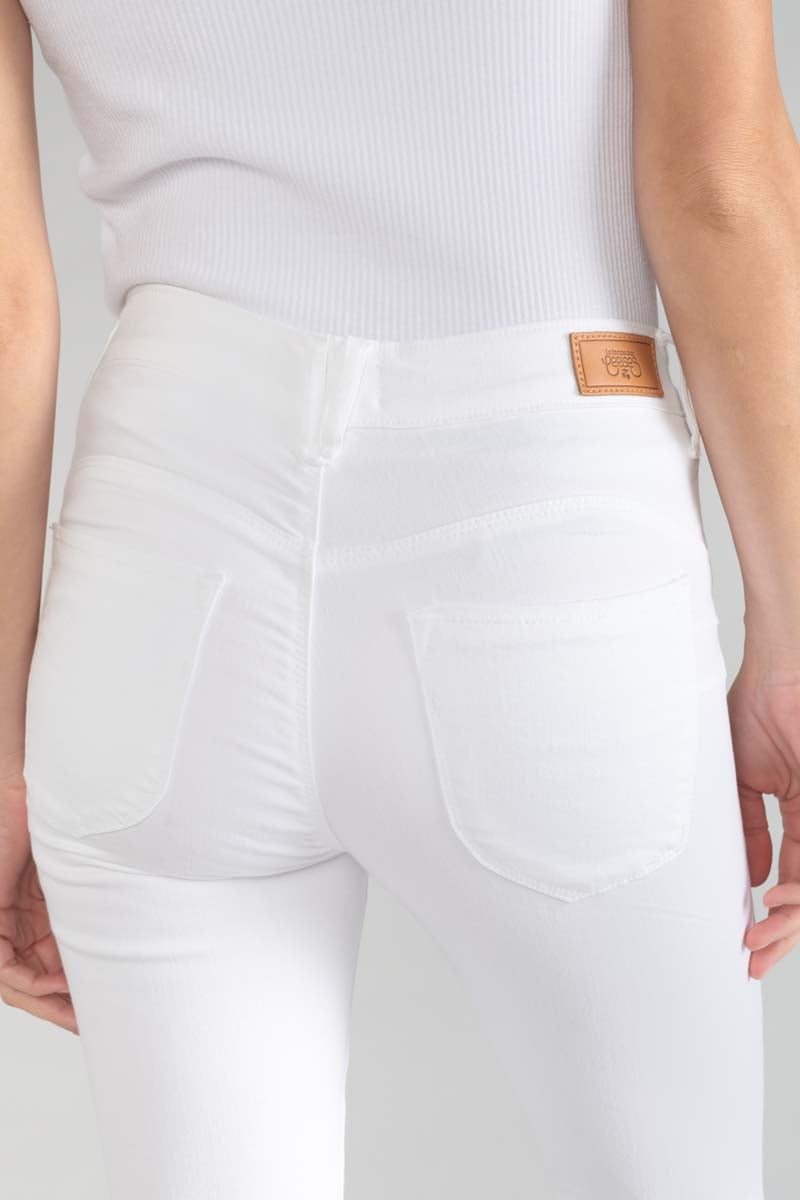 Jeans pulp slim high waist 7/8 weiß 