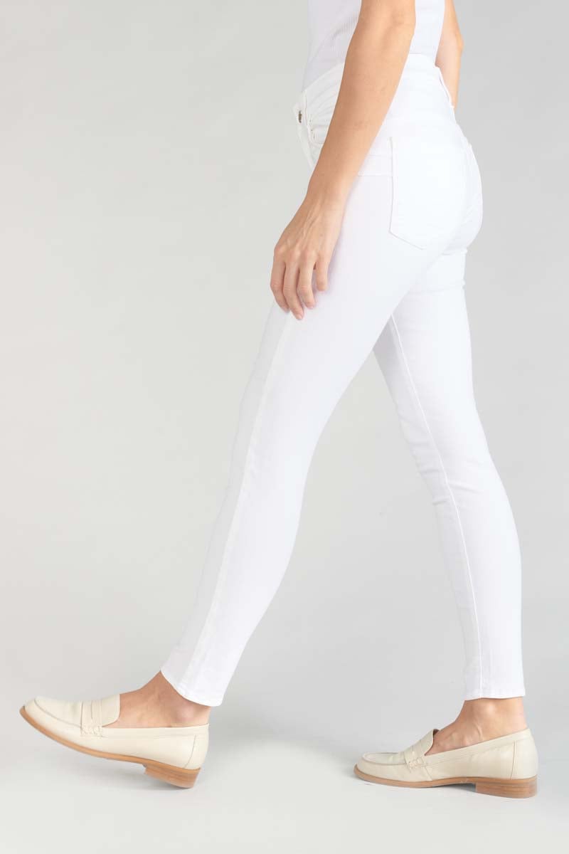 Jeans pulp slim high waist 7/8 weiß 
