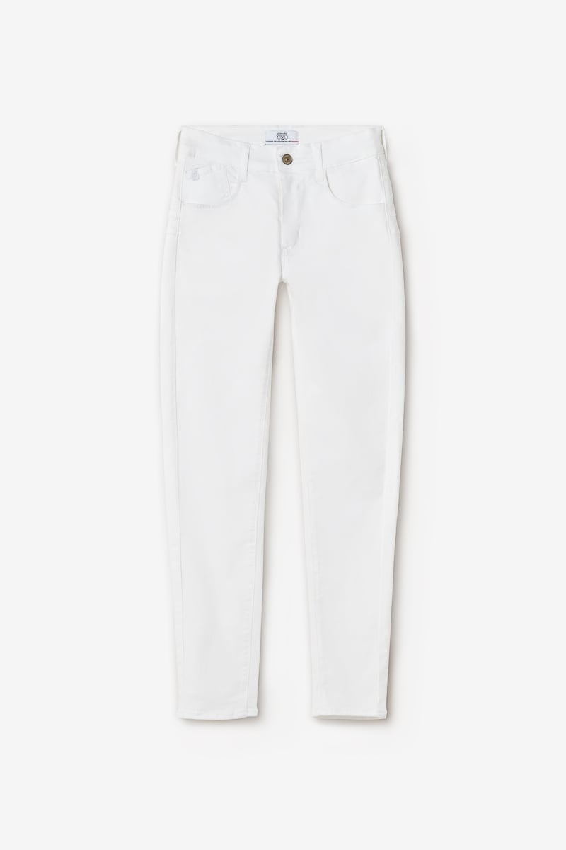 Jeans pulp slim high waist 7/8 weiß 