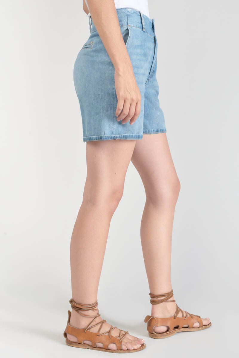 Shorts Sydney aus hellblauem Jeansstoff