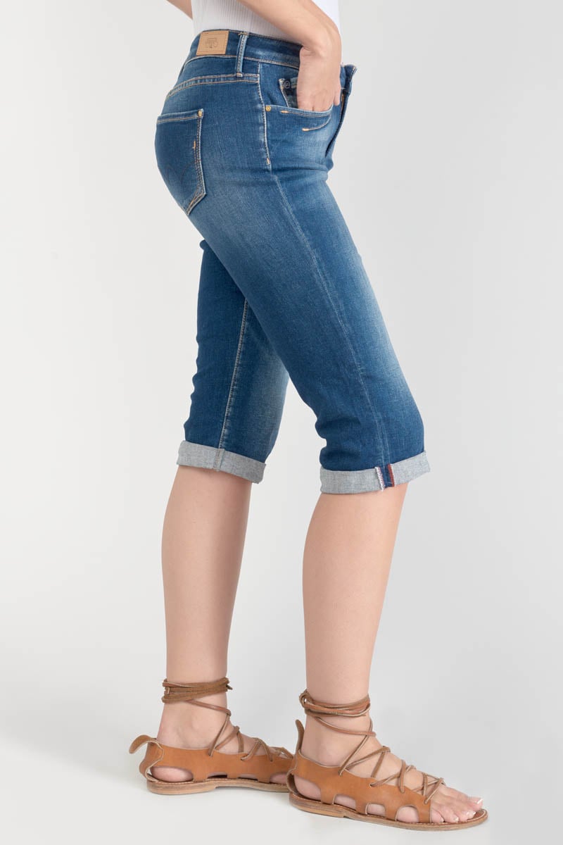 Caprihose Vallon in blau