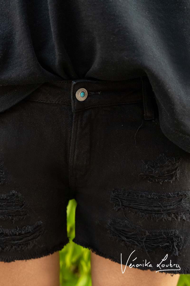 Shorts Veronika in schwarz