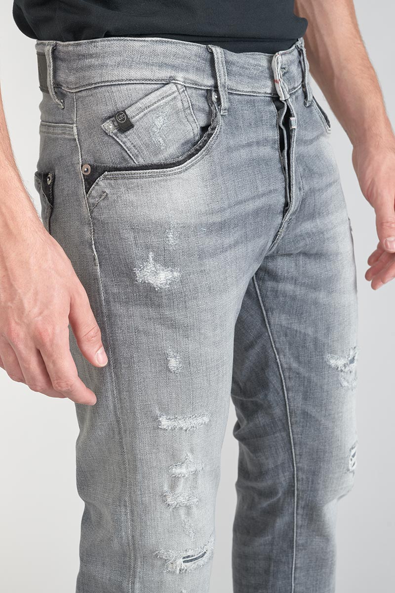 Jeans 700/11 slim Triolet destroy grau Nr.2