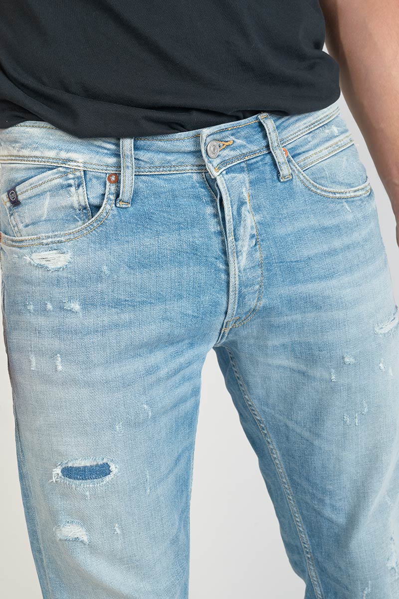 Jeans 700/17 relax Basic destroy blau Nr.5