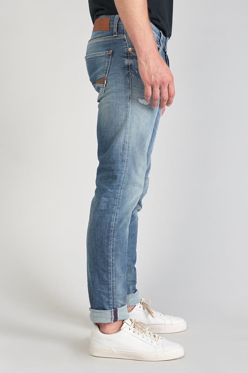 Jeans 700/17 relax Basic destroy blau Nr.3