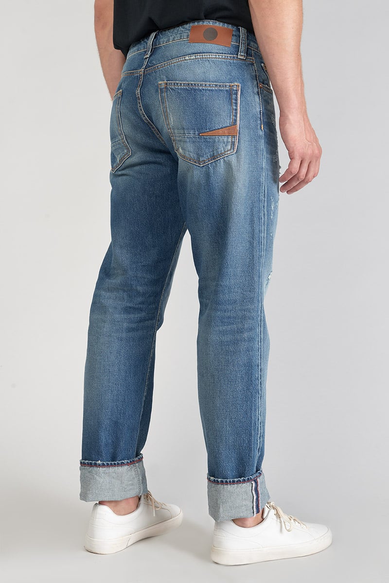Jeans 700/20 regular Vintage destroy vintage blau Nr.3