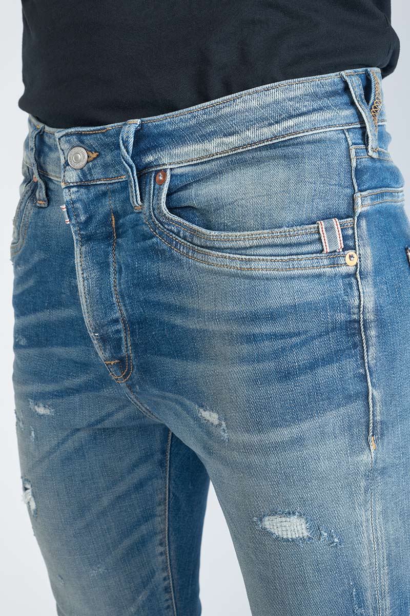 Jeans 900/16 tapered Perier destroy vintage blau Nr.4