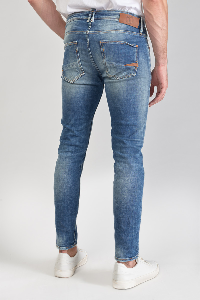Jeans power skinny Mistral 7/8 destroy blau Nr.3