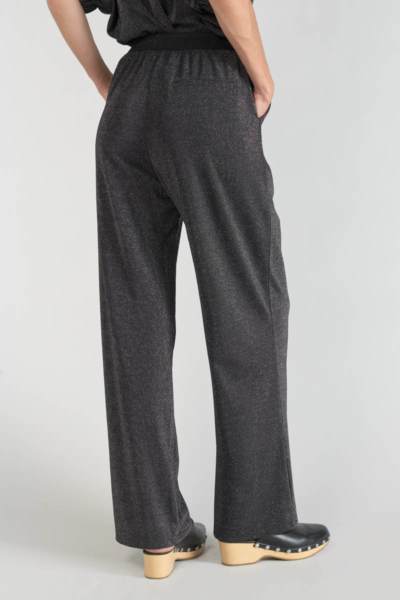 Hose Moretz in schwarz irisierend