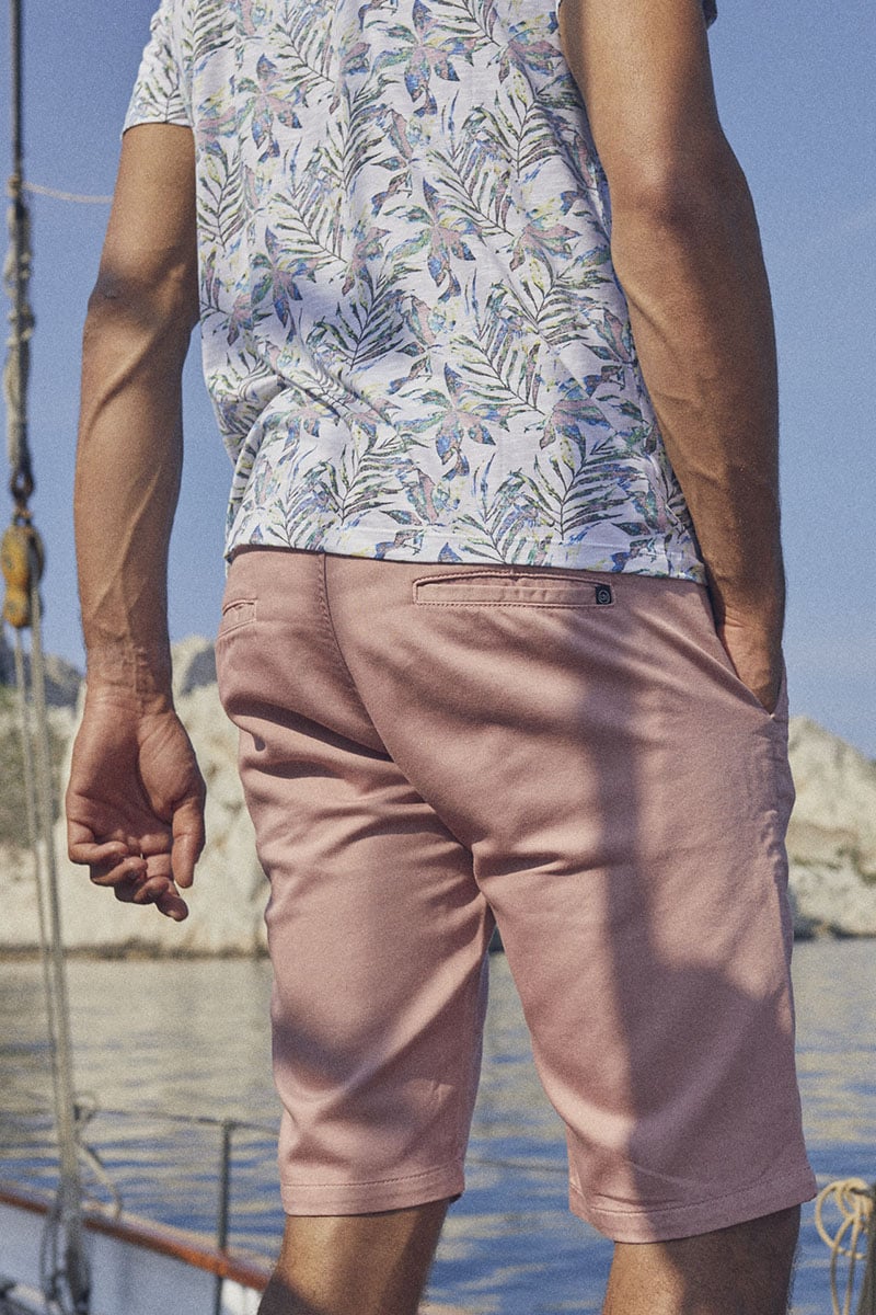 Bermuda-short Jogg in rosa