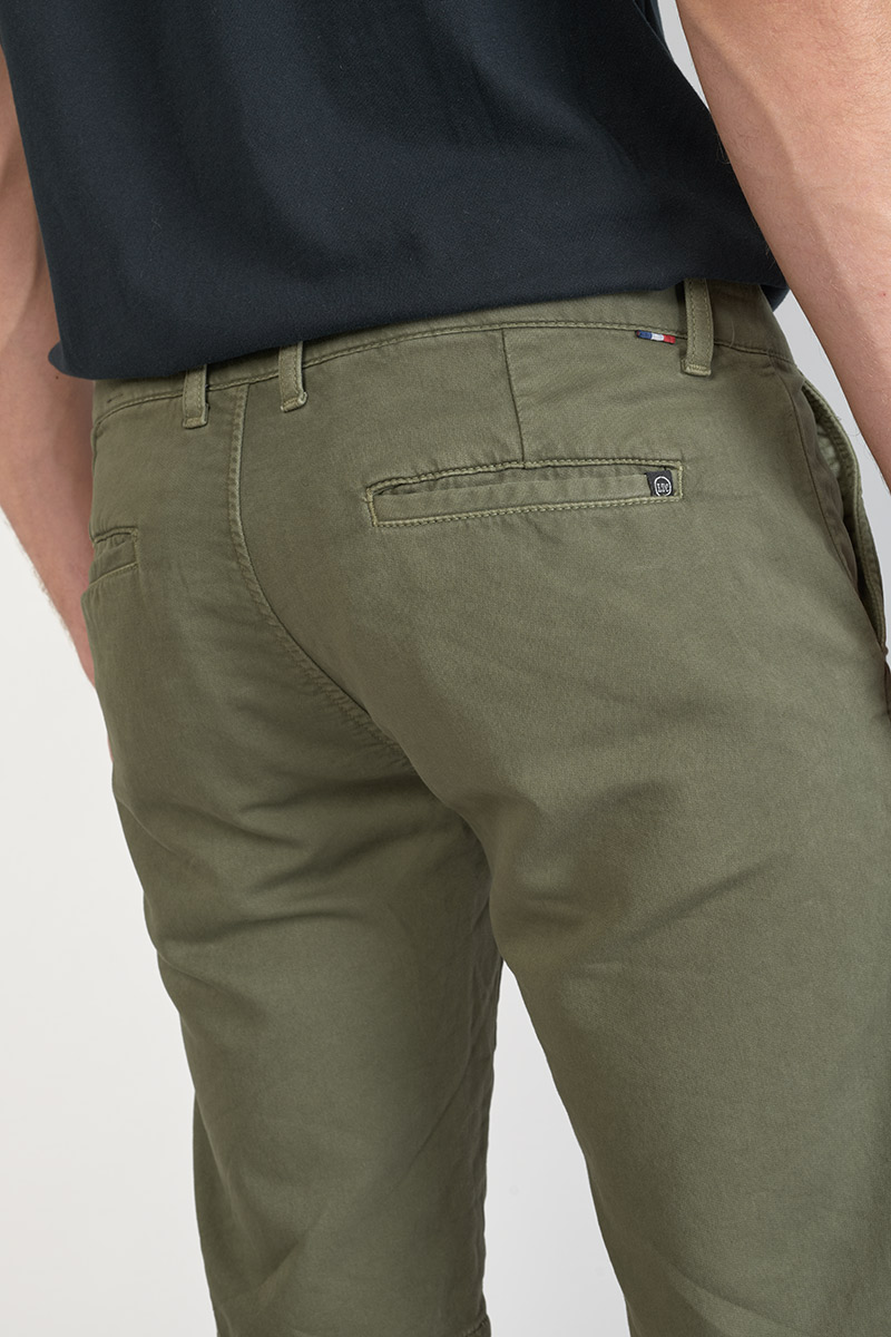 Bermuda-short Jogg in grün