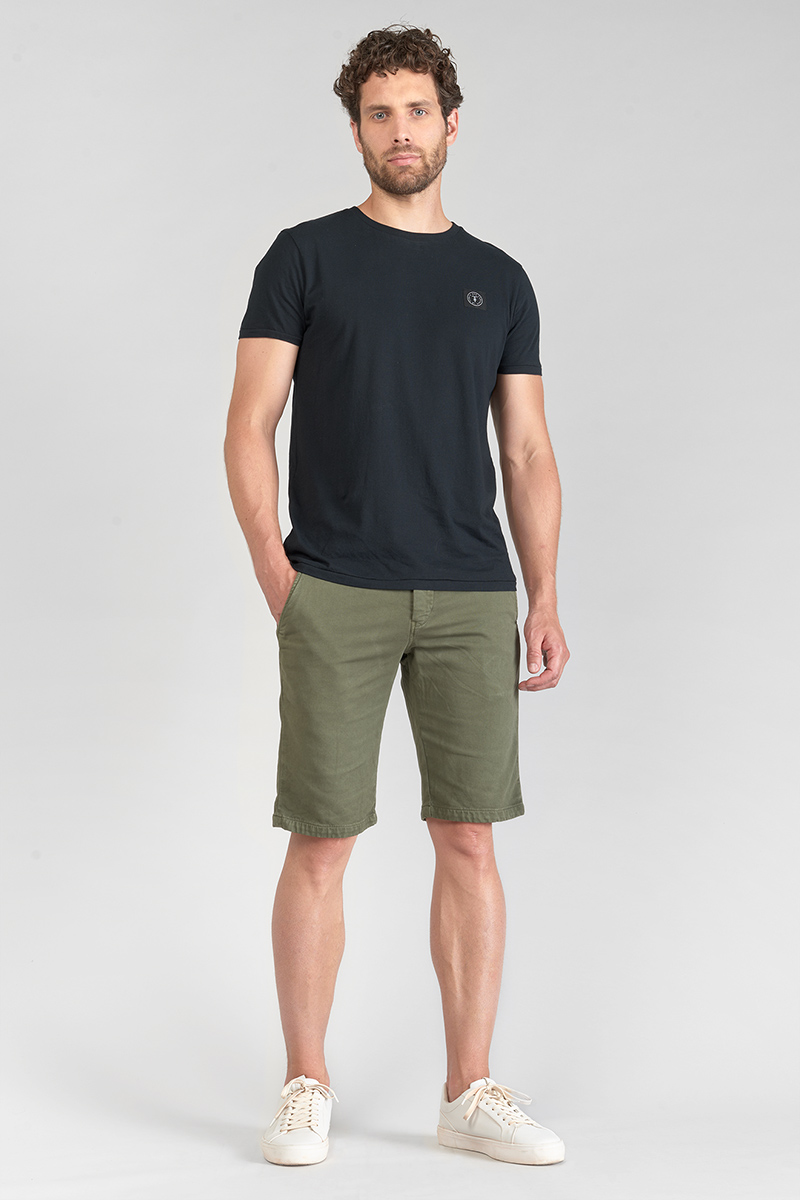 Bermuda-short Jogg in grün