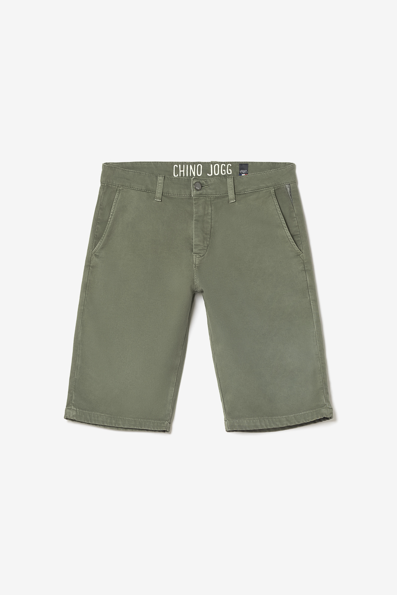 Bermuda-short Jogg in grün