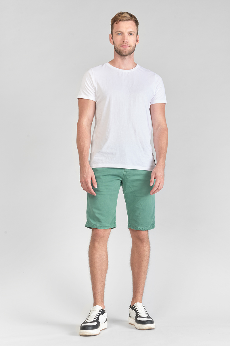 Bermuda Chino Jogg Swoop Wassergrün