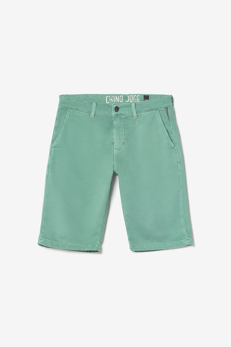 Bermuda Chino Jogg Swoop Wassergrün