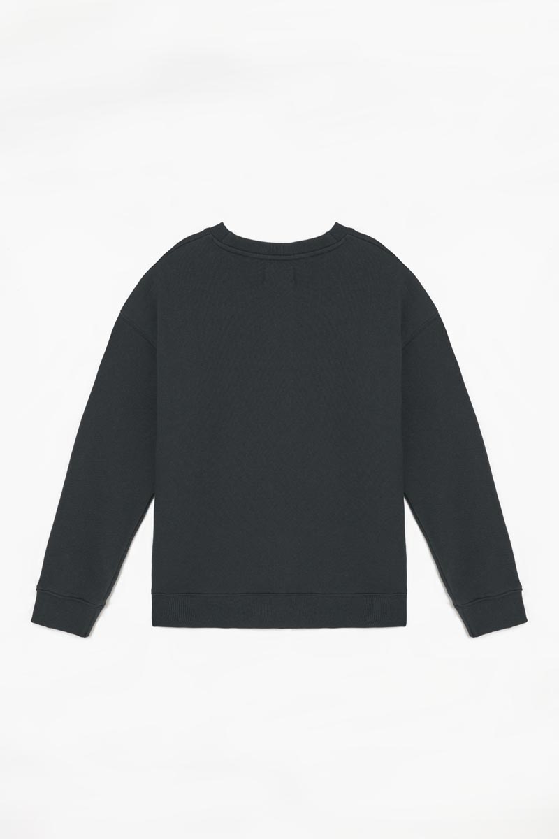 Kapuzen-sweatshirt Comebo in schwarz