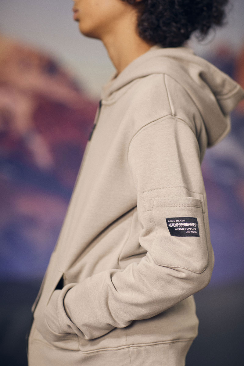 Kapuzen-sweatshirt Hodybo in weiß