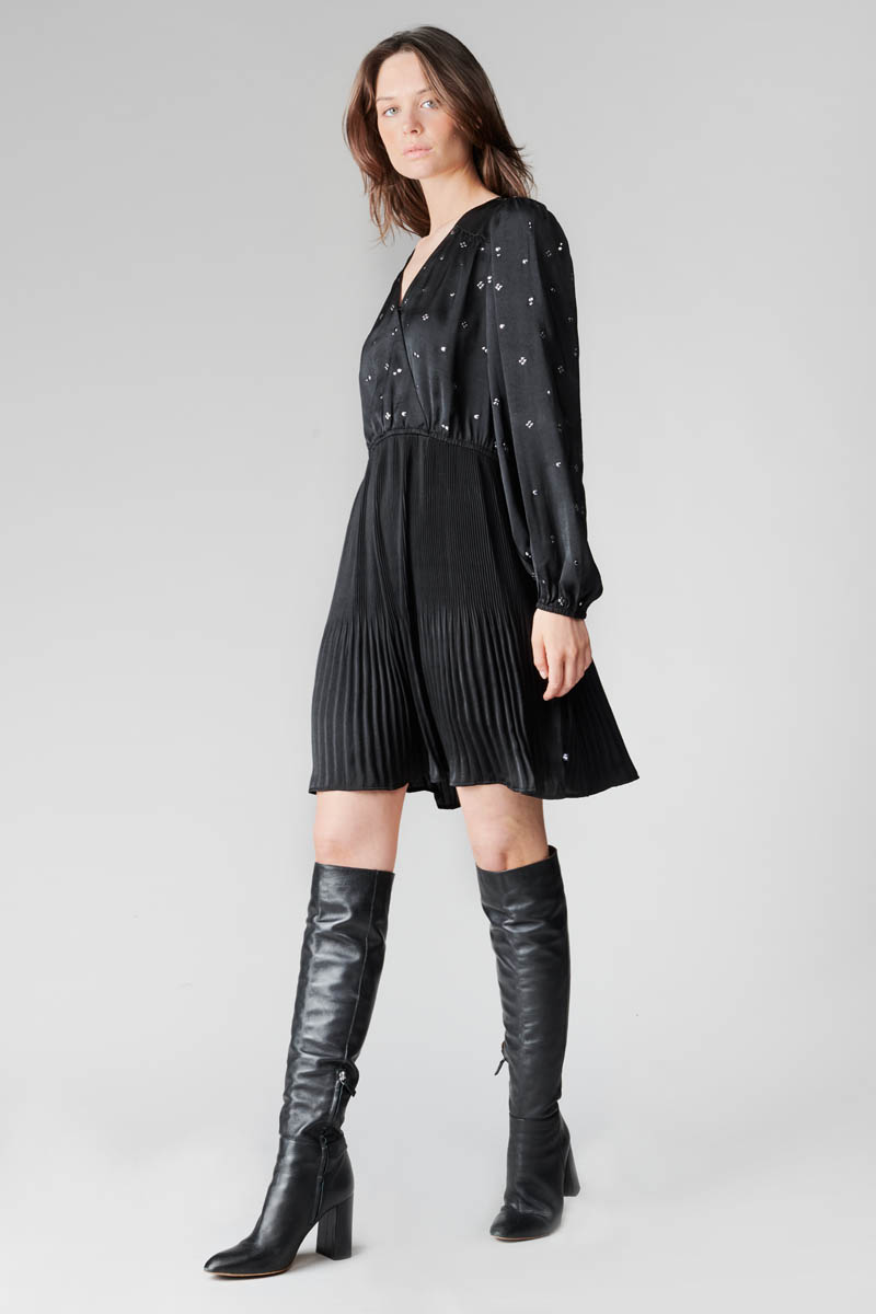 Kleid Dolna in schwarz