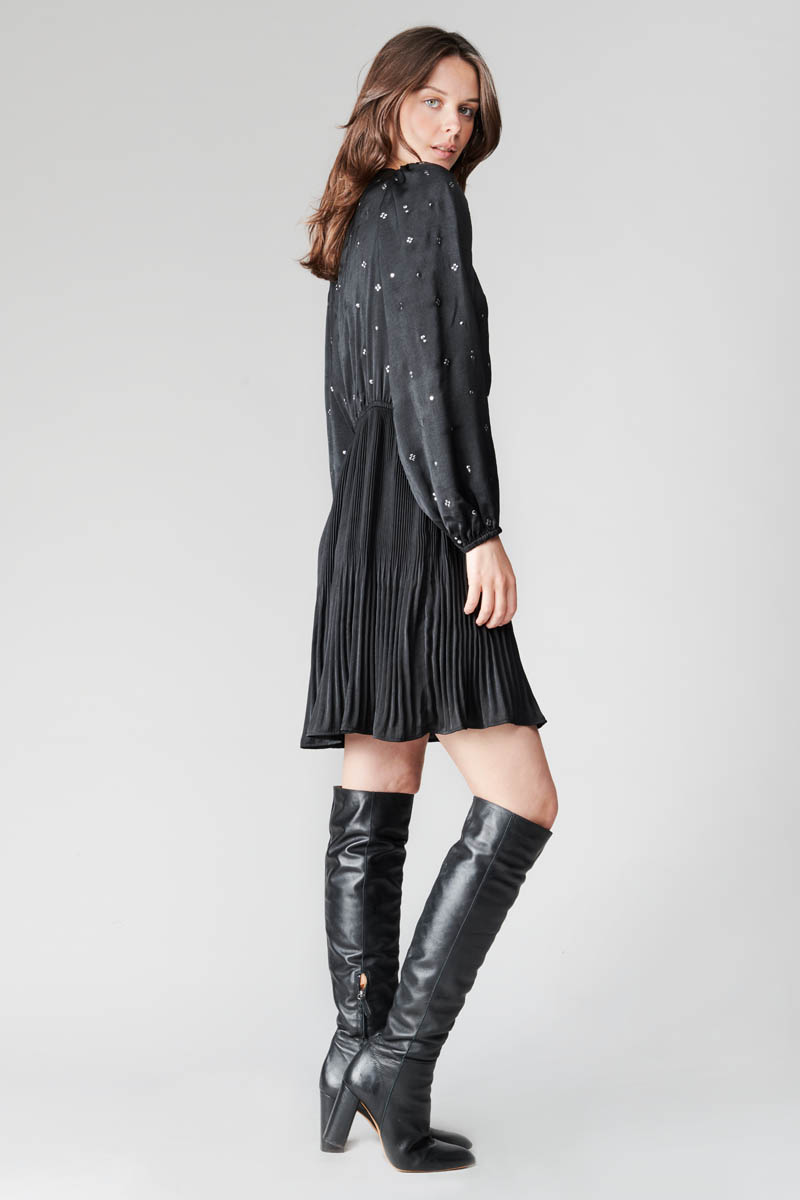 Kleid Dolna in schwarz