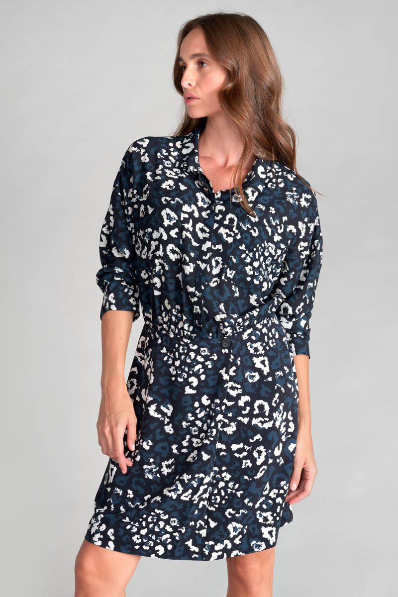 Kleid Evann in blau