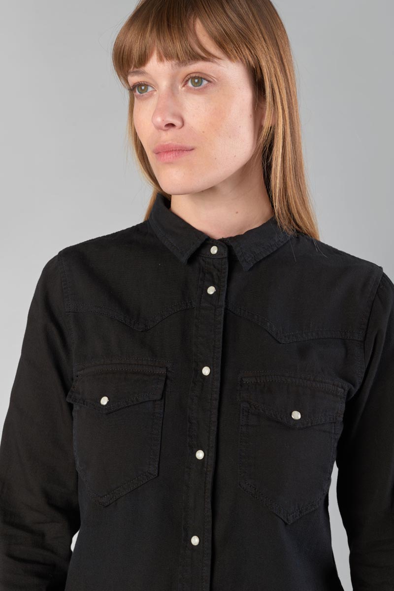 Hemd Juanita in schwarz