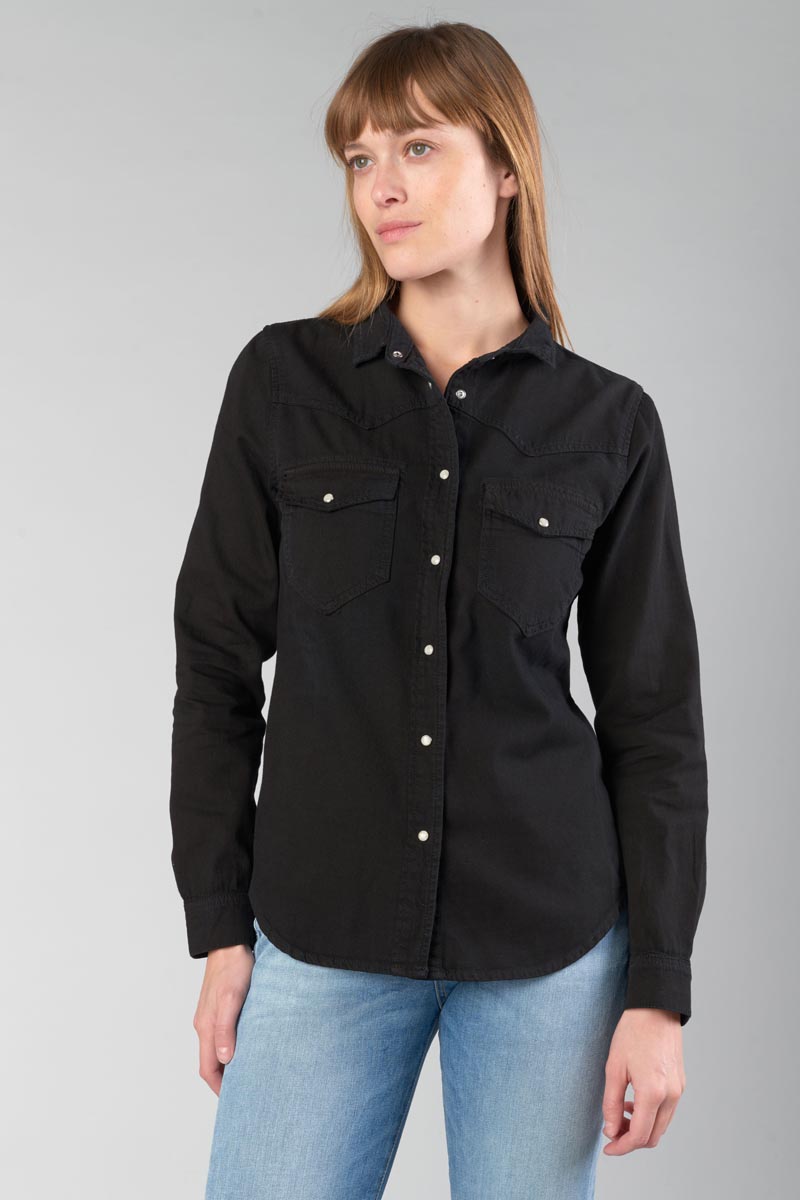 Hemd Juanita in schwarz