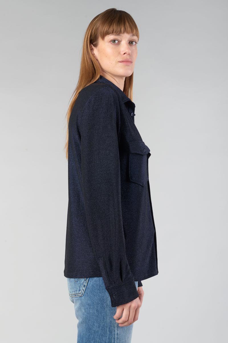 Hemd Kelya in blau