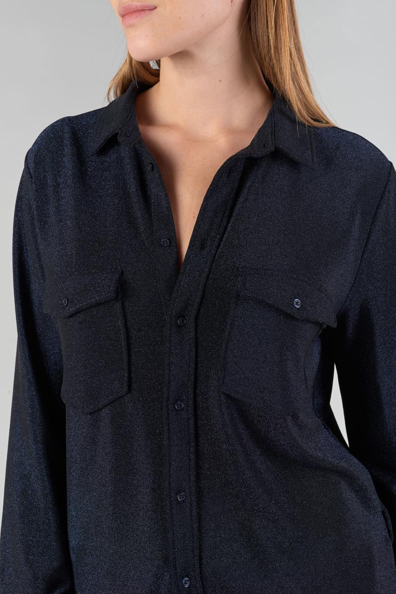Hemd Kelya in blau