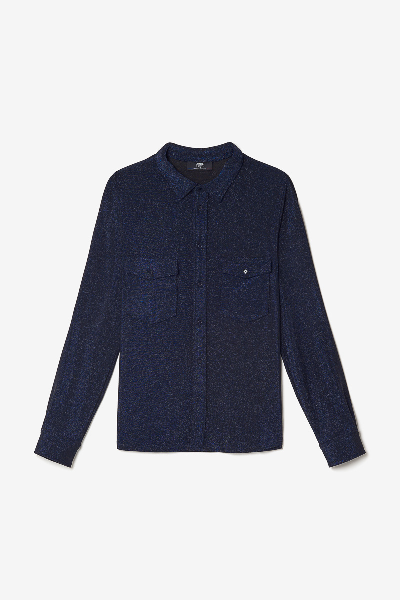 Hemd Kelya in blau