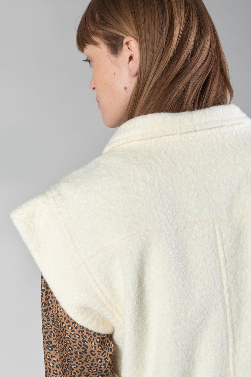 Jacke Kida in weiß